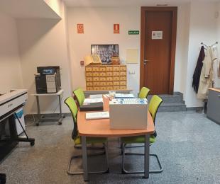 Sala de consulta del Archivo Municipal de Bargas