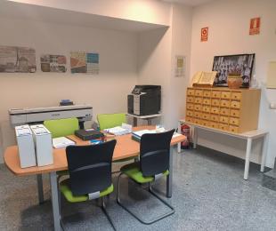 Sala de consulta del Archivo Municipal de Bargas