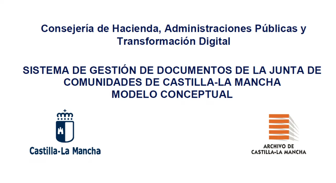 Foto de la portada del documento del Modelo Conceptual